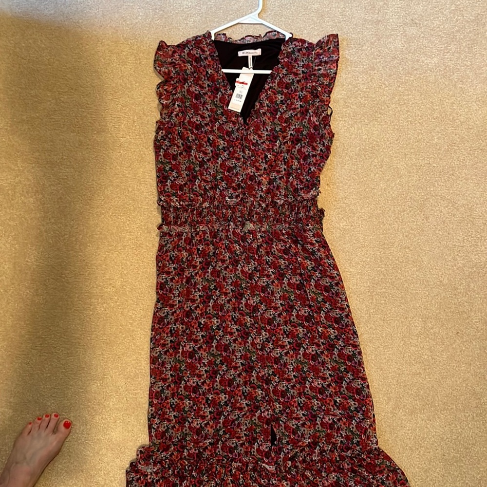 BCBG floral dress
